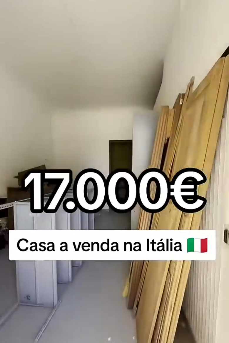 Casa na Itália 17 mil euros em frente da escola perto do centro